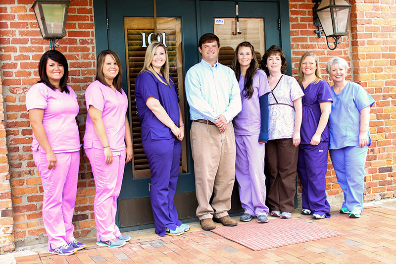 Doctor Stephen McCulloch with His Staff